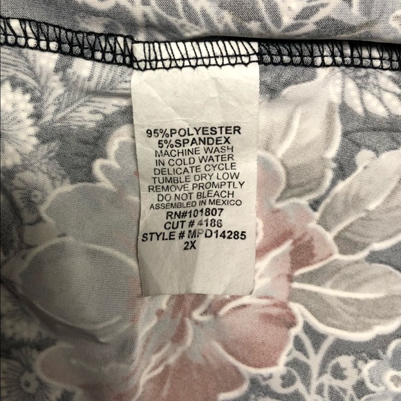 Cute Flutter Sleeve Knit Dress 2X - Picture 6 of 6